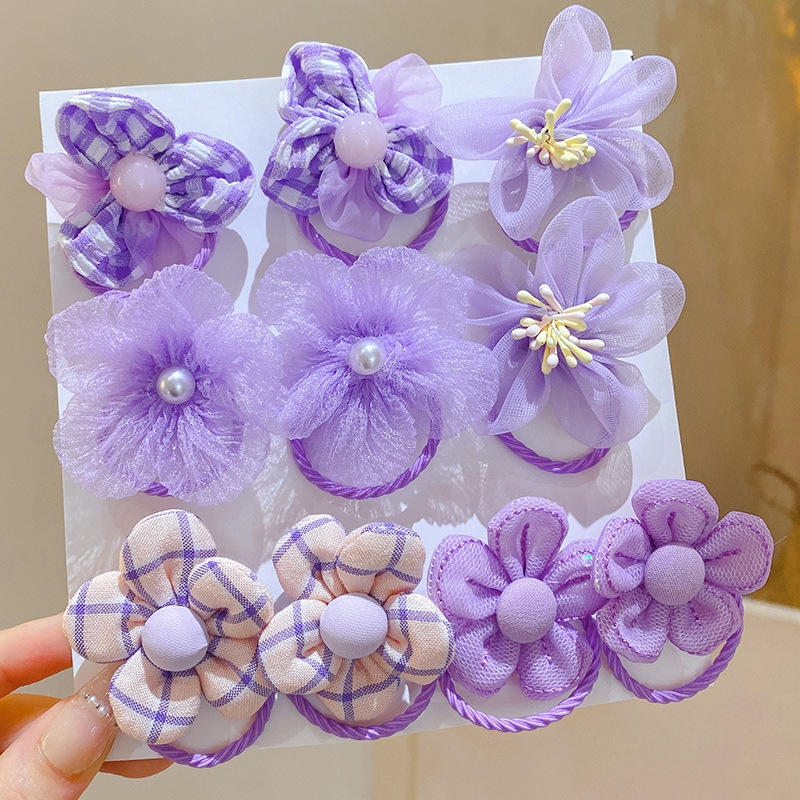10Pcs Children's Mesh Flower H - огляд і ціна Baby Gear