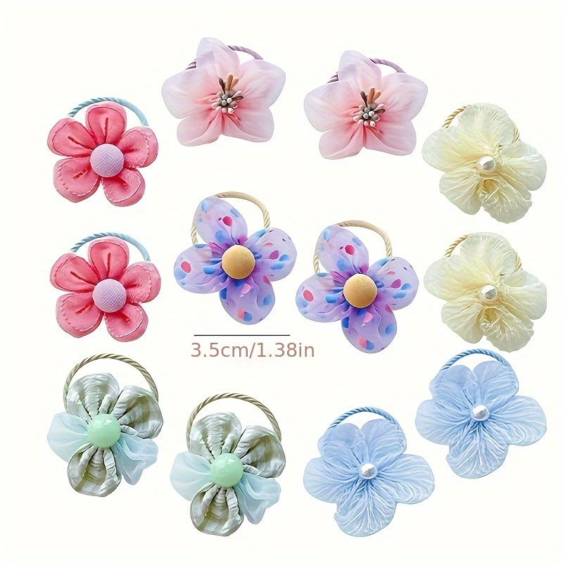 10Pcs Children's Mesh Flower H - огляд і ціна Baby Gear