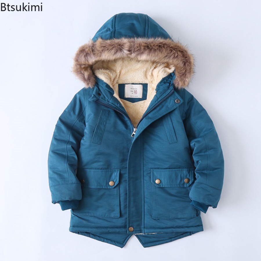 Children's Fleece-lined Coats  - огляд і ціна Toddler Boy Winter Fleece Jacket